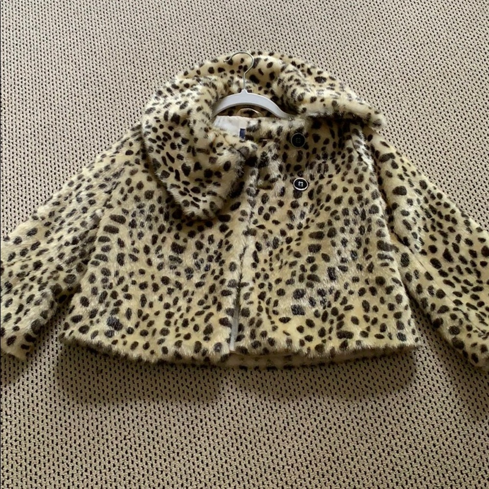 Gap kids cheetah jacket
